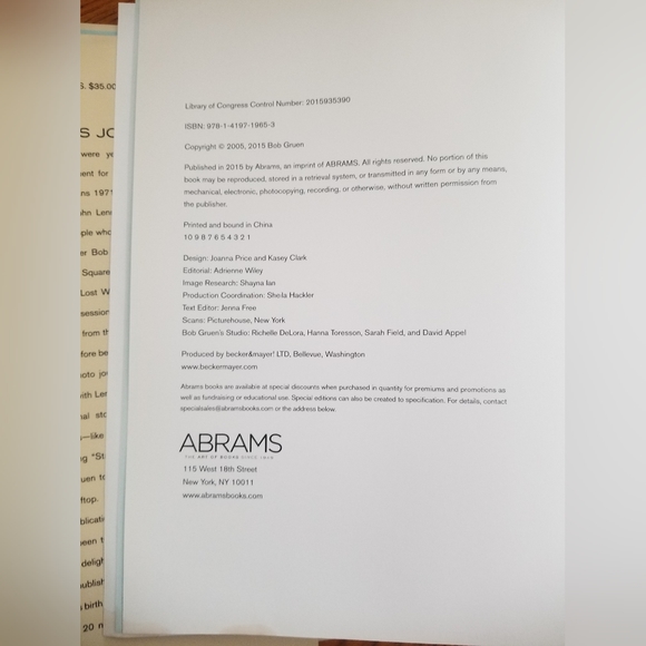 John Lennon : The New York Years (reissue) by Bob Gruen (2015, Hardcover) - Picture 12 of 15